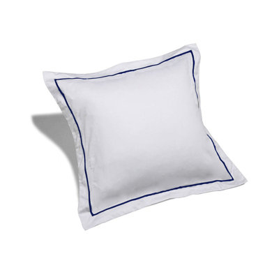 400TC Single Embroidery Sateen Cotton Euro Sham