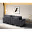 Rehaussez votre espace de vie avec la structure robuste et grise des coussins en mousse confortables