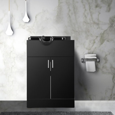 Shampoo Bowl et armoire de rangement