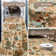 Lohome Forest Washable Area Rug Ultra-Thin Boho Soft Non Slip Stain Resistant Woodland Jungle Carpet