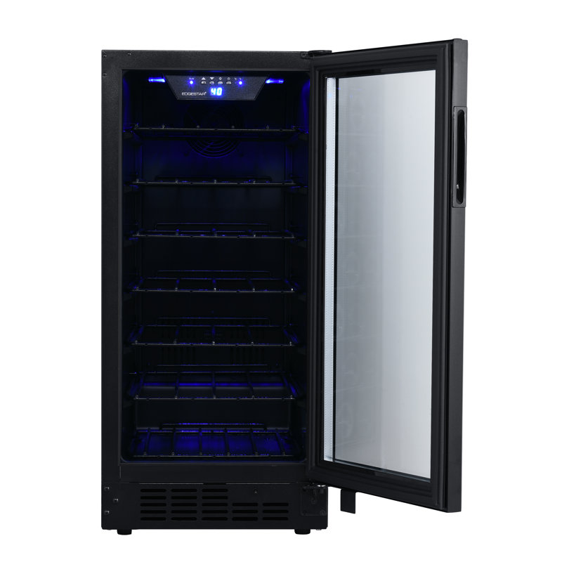 EdgeStar Single Zone 15'' Built-In 30 Bottle Wine Refrigerator with Reversible Door