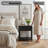 Novera Modern 23" H 1 Drawer Nightstand With Open Shelf