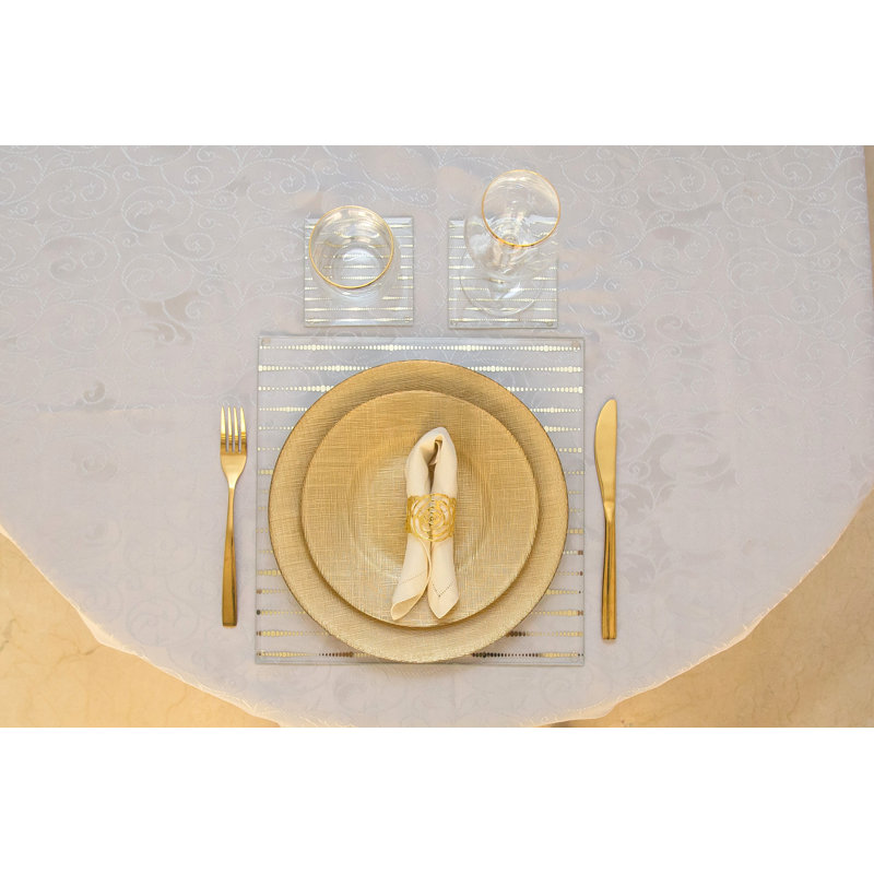 24 Piece Cutlery Set, Service for 6, Gold
