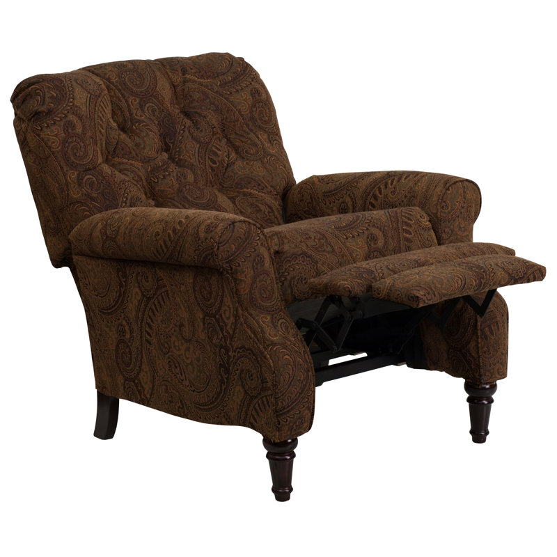 Fauteuil inclinable manuel Richbell, Tissu brun tabac