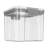 Food Storage - Set of 2 Containers and 2 Lids