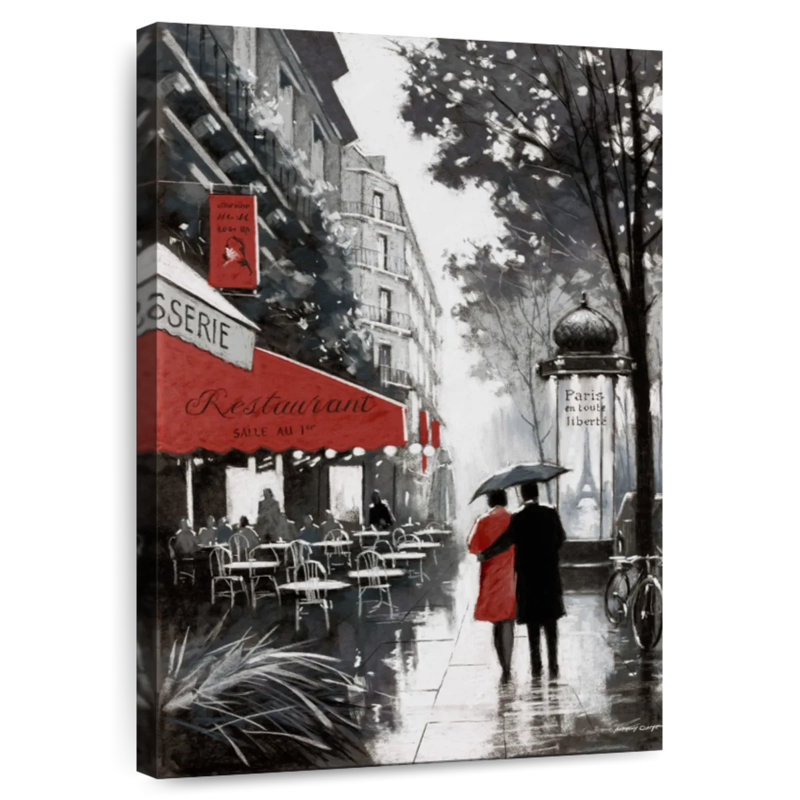 Sireci Rainy Paris II, 45" H x 30" W