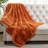 Sculpted Stripe Faux Fur Throw-105589528