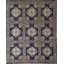 Savonnerie Wool Geometric Area Rug