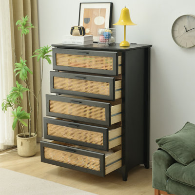 Chardip Shaker Solid Pine Deep Drawer by Bay Isle Home