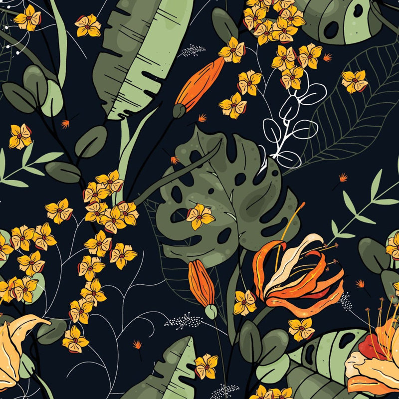 Burling Matte Wall Mural, 250cm W x 200cm L