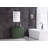 Boettcher 36 " W Freestanding Standard Free Standing Single Double Single Vanity Bathroom Vanity With Glass Top-766327708