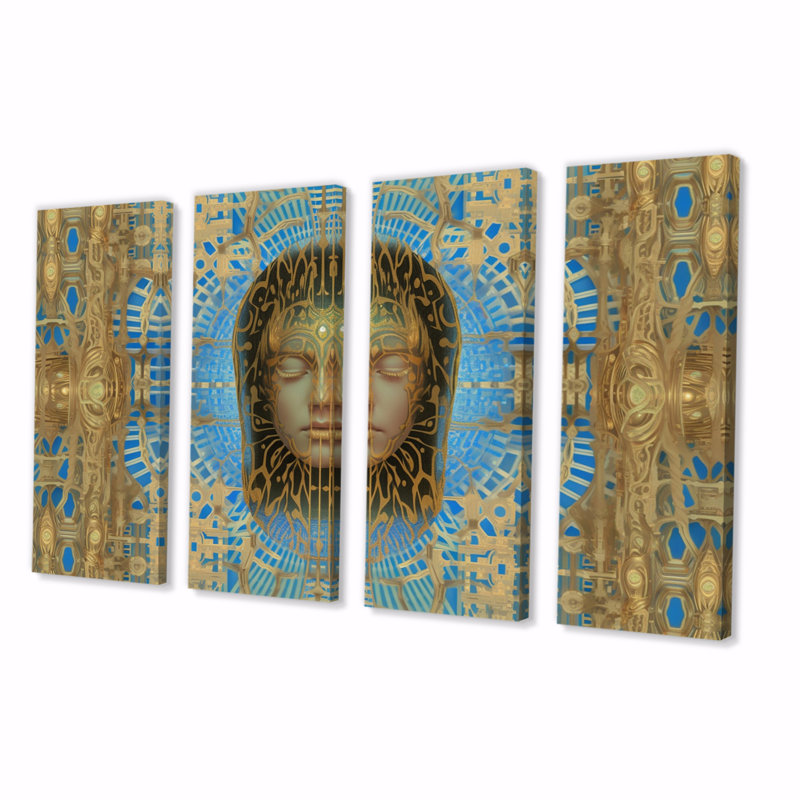 Kline " Shroud Of Turin Future Minimalism " 4 - Pieces