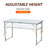 Aluminum Lightweight Portable Folding Easy Clean Camping Table
