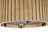 Tannen 40" Round Mid-Century Modern Fluted Pedestal Base Coffee Table With Caster Wheels-103562770