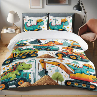 Dinosaur Train - Fishing Adventure - Ultra Soft Kids Comforter Set - Twin