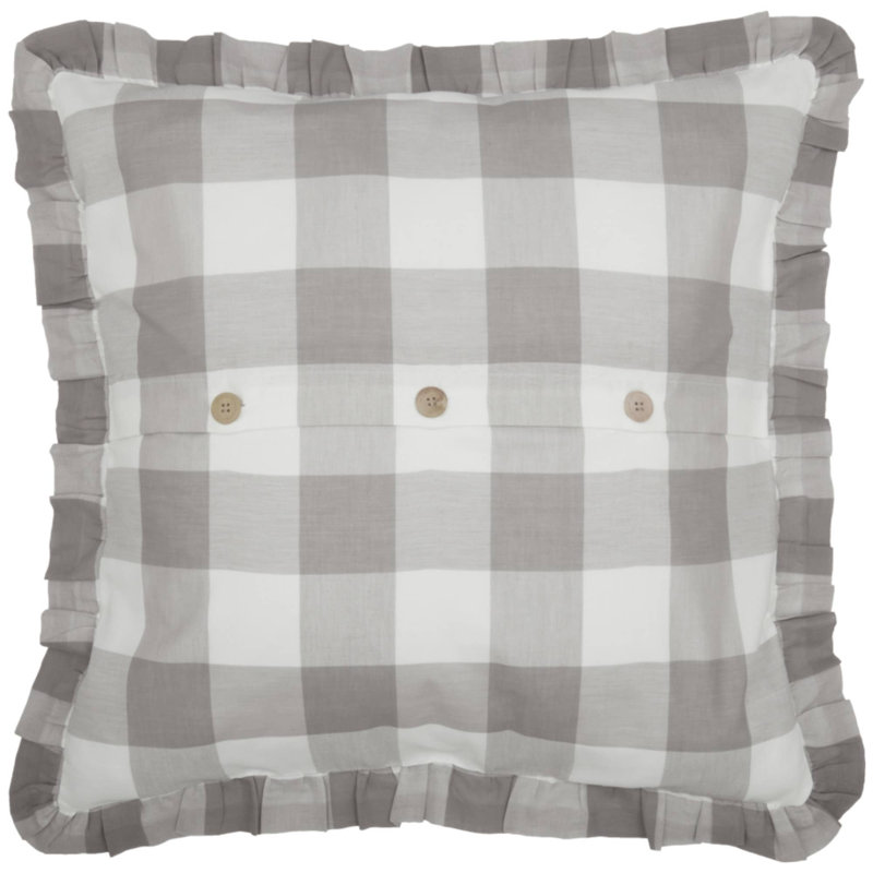 Cotton Plaid Sham Set