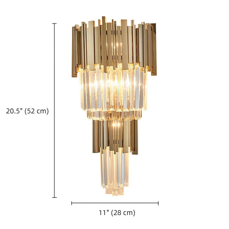 Ashmount Iron Flush Mounted Sconce