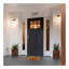 Tapis de porte Shelter Coconut Paris Eiffel imprimé 24 x 16 naturel