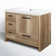 Southmead 42'' Single Bathroom Vanity with Resin Top