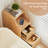 Solid Wood End Table With Storage-442249562