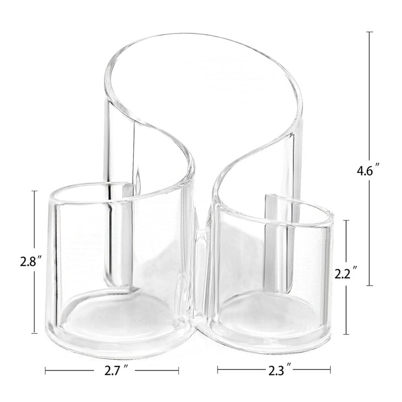 Falbo Plastic Makeup Organizer
