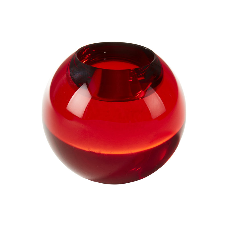 Clear Crystal Sphere Votive Candle Holder – Modern Glass Tealight Holder for Home Décor, Weddings, Centerpieces, and Events