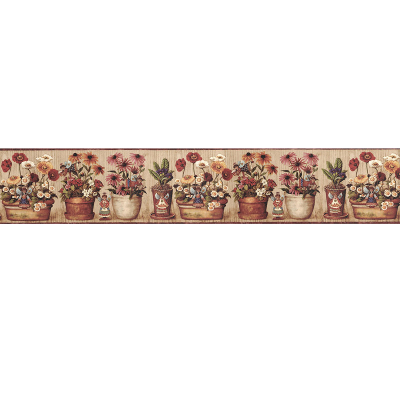 Bordure de papier peint Angels Daisies