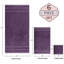 Ensemble de 6 serviettes de bain (taupe)-2141508450