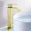 Single Handle Single Hole Bathroom Sink Faucet With Deckplate And Waterfall Spout  ( 1 Pack )-113953272