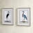 "Shore Birds" by Grace Feyock Matted Framed Painting Print