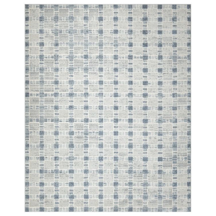Capodilupo Blue Modern Indoor Rug