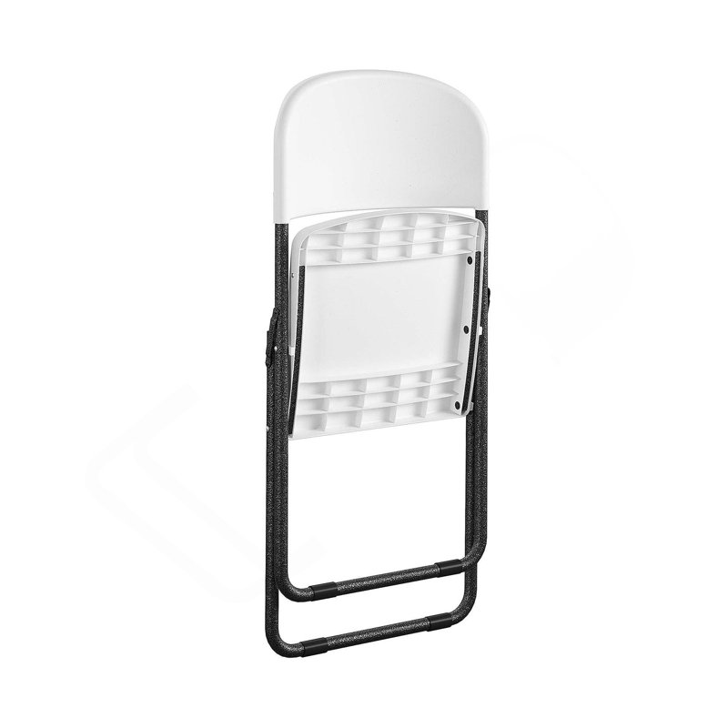 Chaise pliante en U avec pieds en résine