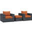 Repose-pieds d'extérieur Modway Modrest Invite-31483492