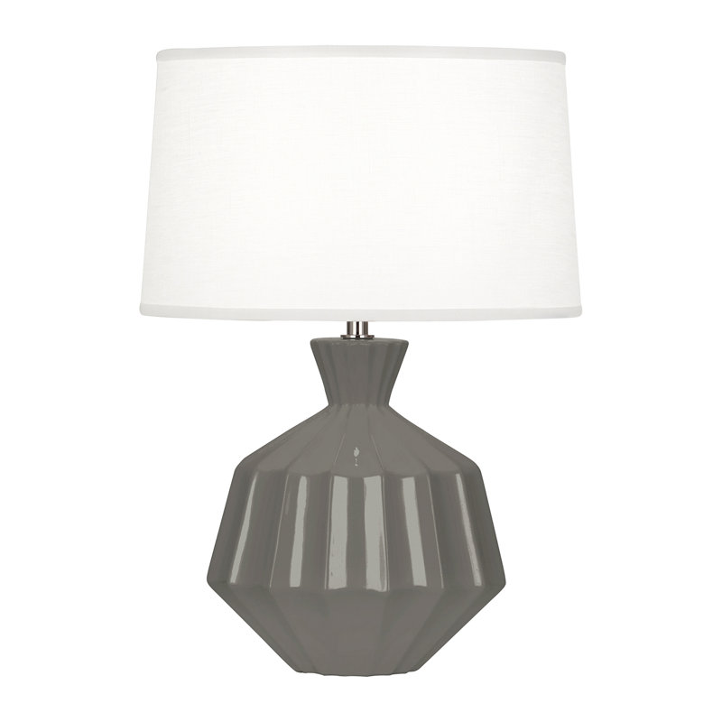 Orion 17.75" Table Lamp, Ash