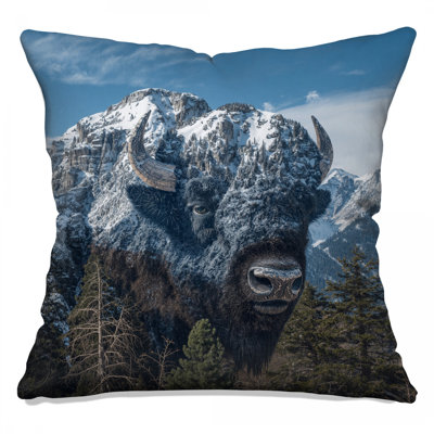 Coussins Mountain Bison Illusion
