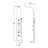 59'' Shower Panel with Fixed Shower Head