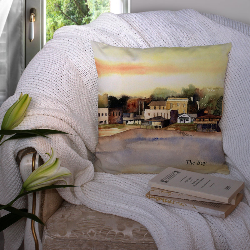Coussin décoratif intérieur/extérieur contemporain