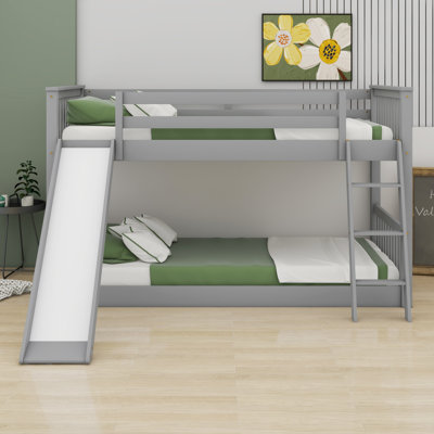 Bunk Bed With Convertible Slide And Ladder