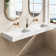 FRALIMK 19'' White Solid Surface Rectangular Bathroom Sink
