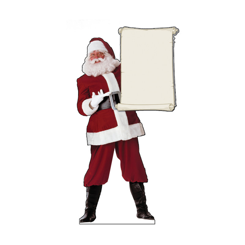 Christmas 72 in. Holiday & Occasion Cardboard Standup