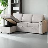 85.8" Sleeper Sofa, Sofa Bed - 2 In 1 Pull Out Sofa Bed With Storage Sofa, Sofa Sleeper With Pull Out Bed With Charging Port