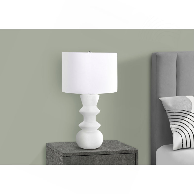 Lighting, 26 po, céramique, abat-jour, contemporain