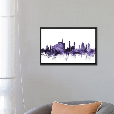 «Milan, Italy Skyline» par Michael Tompsett, impression sur toile