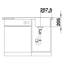 Classimo Single Bowl Inset Kitchen Sink