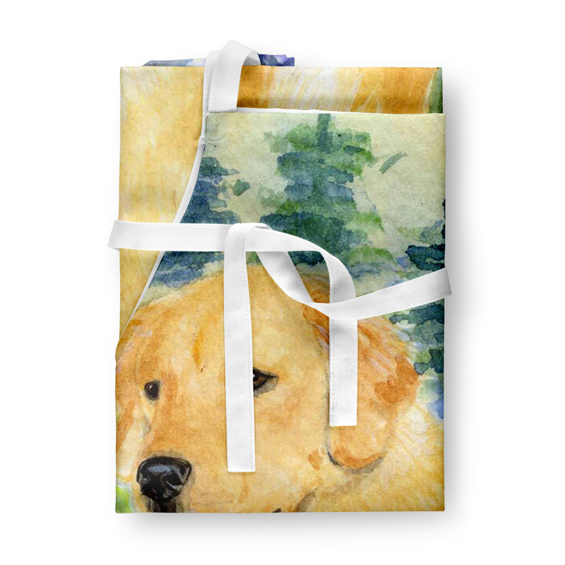 No Pattern Bib Apron