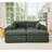 Perthfoybairns Corduroy Modular Sectional-2114971588