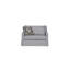 Haley Upholstered Chair and 1/2 with Pillow, Gray