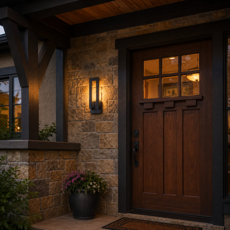 LED 5CCT Outdoor Wall Sconce