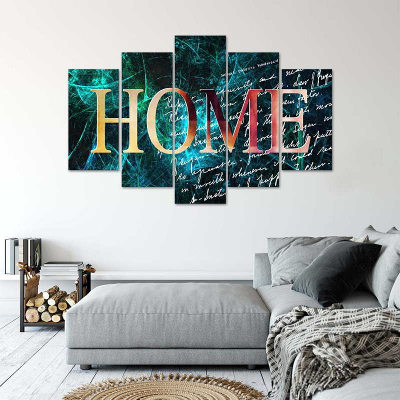 5 Piece No Frame Set on Canvas