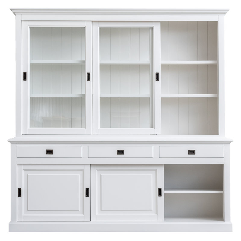 Anneros Display Cabinet, Pure White